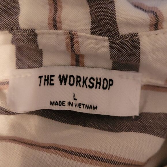 The workshop striped short sleeve shirt - Picture 6 of 8